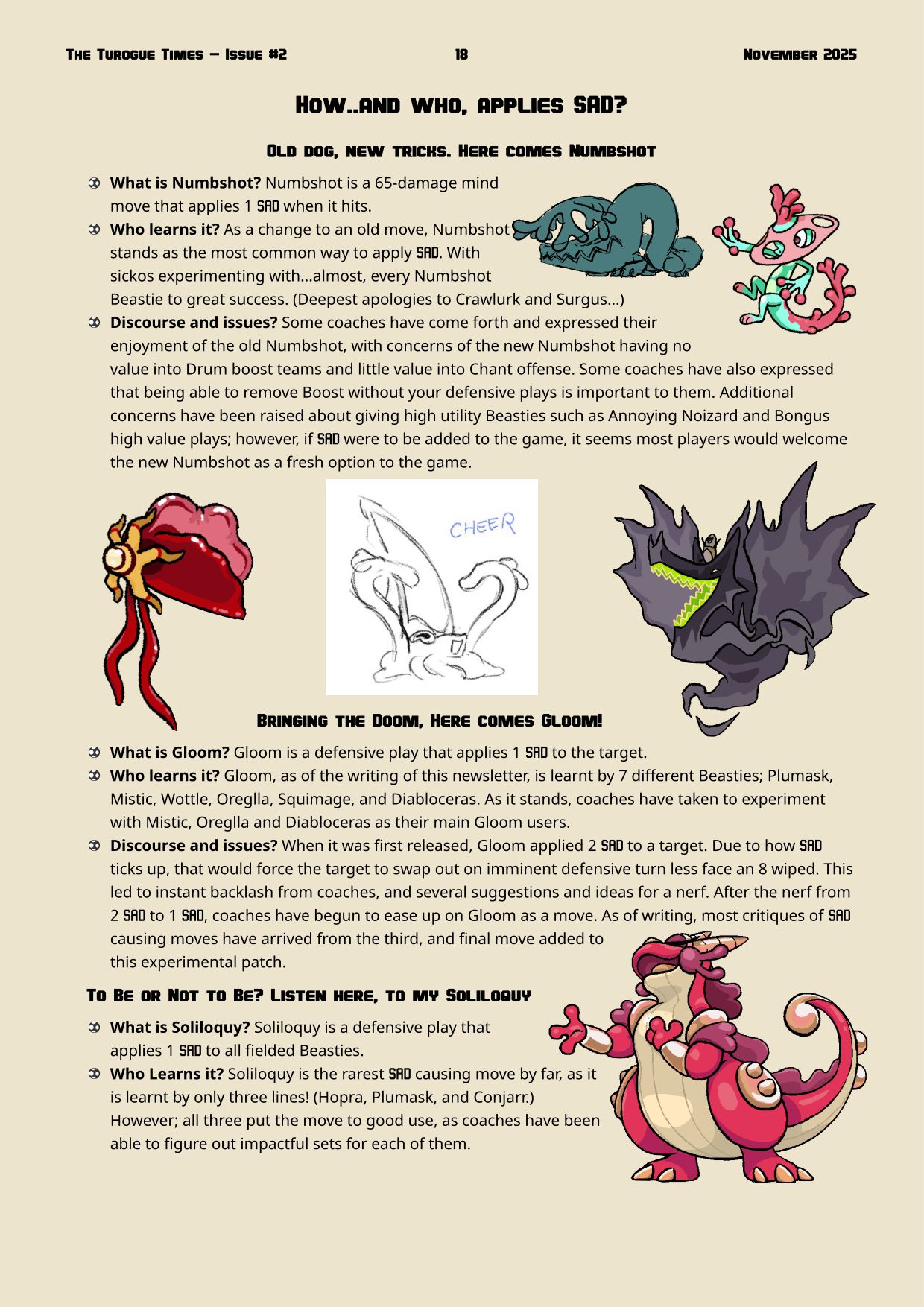 Page 18. Sadness experimental patch overview by Ket